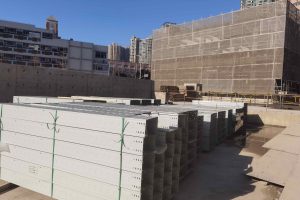 地下停车场综合布线项目-彩钢桥架施工案例地下停车场综合布线项目