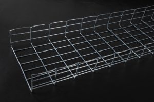 Galvanized grid cable tray